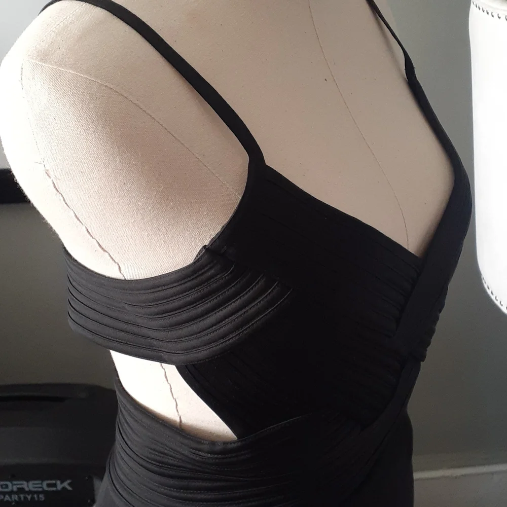 Alta Moda couture black dress size 8 - Picture 13 of 17